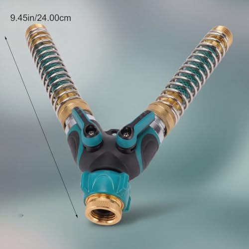 POCREATION Garden Hose Splitter 2 Way, 3/4 Inch Y Connector - Image 4