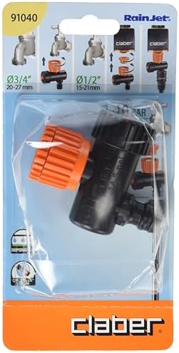 Claber 87281 GOC.GOC. STABILIZZ.Pression.91040, Black/Orange/Grey, 80x45x155 cm - Image 5