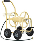 PayLessHere | Garden Hose Reel Cart | Holds Upto 300ft of 5/8" Hose | Tan by PayLessHere
