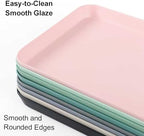 Multifunctional Drip Tray, Easy to Clean Spill Trays Anti-Scalding and Anti-Slip Design, Watering Tray for Plants Strong and Stable(Blue,10.5x7.2 in/26.7x18.2 cm) - Image 3