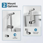 BRITULIF Hot and Cold Bidet Sprayer for Toilet, Adjustable Pressure - Image 4