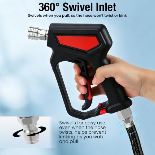 Lichamp Short Pressure Washer Gun, 5000 PSI - Image 6