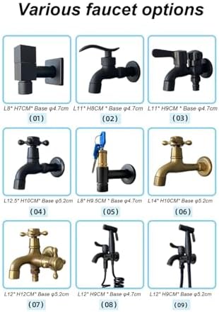 Outdoor Stainless Steel Faucet Stand - Freestanding Vertical Garden Hose Holder for Outdoor Use - Durable 304 Material, Ideal for Garden and Yard - Image 3