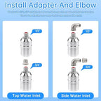 4‑Pack 304 Stainless Steel Float Valve 1/2"‑3/4" Auto Shut‑Off Water Valve - Image 5