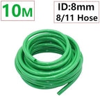 Garden supplies 4/7mm 8/11mm 9/12mm Hose Garden Watering 1/4 3/8" Flexible PVC Hose Micro Drip Irrigation Tubing Lawn Plants Greenhouse Pipe Garden hose(Green 8I11 x 10m) - Image 2