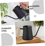 Vintage Spout Watering Pot Handheld Metal Watering Can Handle for Gardening for Plants and Flowers Design - Image 2