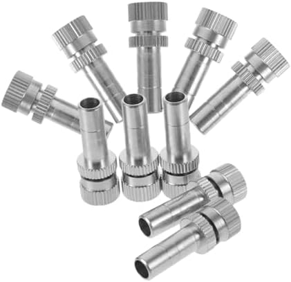 LIOOBO 5sets Sturdy Garden Water Hose Nozzles Low Pressure Watering Sprayer Atomizing Mist Nozzle for Outdoor Use 10pcs*5 - Image 7