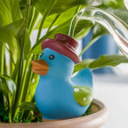 4pcs Cute Duck Shaped Terracotta Plant Watering Spikes for Indoor Plants Self-Watering Stakes Automatic Drippers for Potted Garden Use Random Color - Image 6
