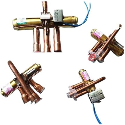 Four-Way Heat Pump Reversing Valve with Coil AC220V 1-5P Air Conditioning(SHF-4H-23U) by Unknown