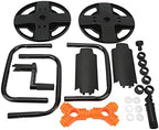 Hose Reel Water Pipe Reel, ABS Single Arm Tool Garden Hose Reel Water Pipe Storage Rack Hose Reel Cart for Garden Agricultural Lawn Car Washing Garden Tool - Image 2