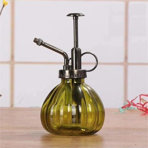 KeuLen Empty Glass Spray Bottle, Handheld Plant Mister Water Sprayer with Fine Mist, Vintage Retro Style for Indoor Plants (1 PC)(Blue) - Image 3