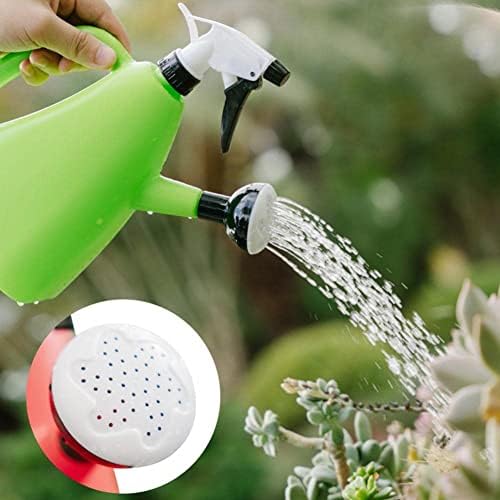 Watering Can 1.3L Atomization Watering Can Press Type Large Capacity Plastic Bottle Plants Pressure Spray Water Kettle Garden Tool(A-Blue) - Image 4