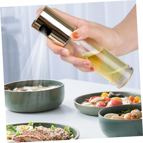 Stainless Steel Oil Vinegar Sprayer Refillable Bbq Mist Spray Bottle for Cooking Kitchen Use for Soy Sauce Juice and More Random Color - Image 2