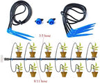 8/11mm Garden Watering Hose 3/8'' PVC Water Tubing, for Garden Drip Irrigation Tube with Black End Plug (Size : 10m) - Image 4