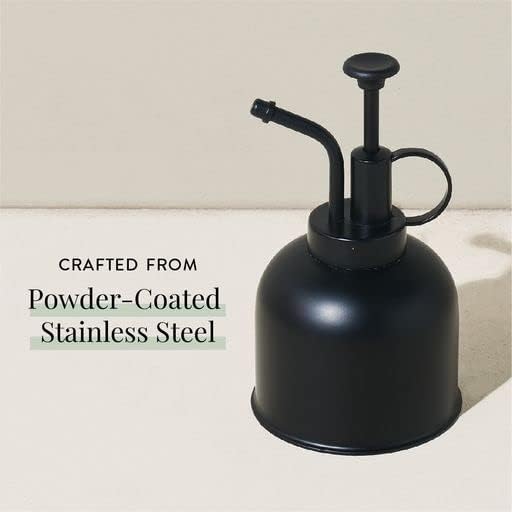 Modern Sprout Plant Mister - 8 oz Indoor Watering Can & Sprayer-Matte Black - Image 4