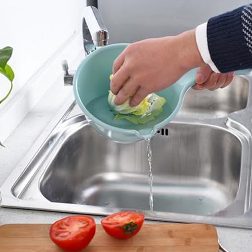 2PCS Plastic Water Ladle, Bath Ladle, Dippers Water Bath Scoop Kitchen Bathroom Garden Water Scoop Cup Home Essential for Watering Flowers Bathing - Image 2