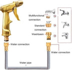High-Pressure Water Gun for Cleaning Car Wash Machine Garden Watering Hose Nozzle Sprinkler Foam Water Gun - Image 3