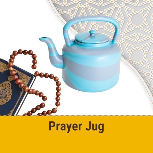 African Delights Kids Watering Can - 1 Gallon Plastic Colorful Watering Jug - Toddler Watering Can - Made in Africa - Lota for Bathroom Blue/Gray - Image 6