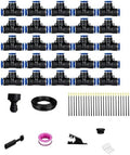 Automatic Irrigation Sprinkler with 8Mm Hose Fittings, 25 Meters by Unknown