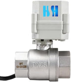 1 inch DN25 110-230VAC Normally Open Stainless Steel 304/CF8 Motorized Electrical Ball Valve With U.S. Plug - Image 5