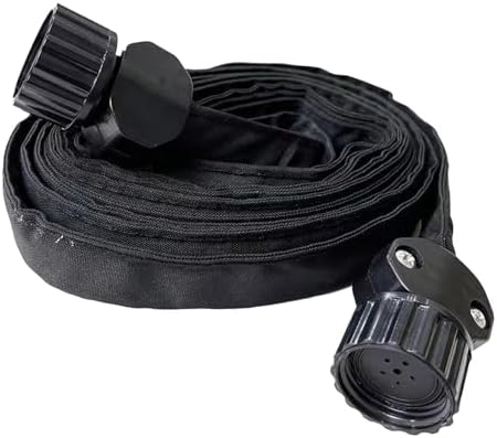 Garden Soaker Hose 50Ft Flat Leak-Proof Tube by Unknown
