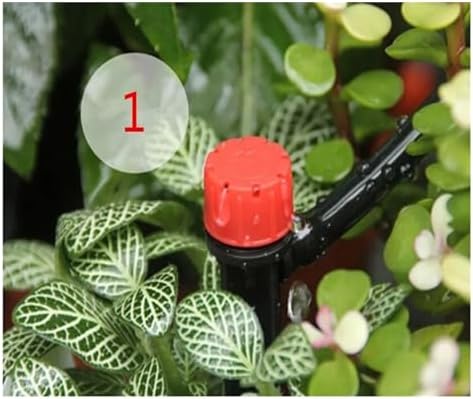 Adjustable Flow Drip Emitters 360 Garden Lawn Irrigation System Transmitter Nursery Sprinkler for 4/7mm Hose - Image 6