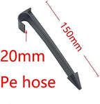 Hose Connector Adapter 50 Pieces Of 8 / 11mm 16mm 20mm Pe Pipe Holder 1/2" 3/4" Garden Hose Fixing Bracket Gardening Agricultural Pipe Fittings (Color : 20mm hose) - Image 7