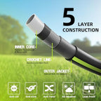 Worth 5/8 in. x 50 ft Heavy Duty Garden Hose, Male to Female Fittings - Image 3