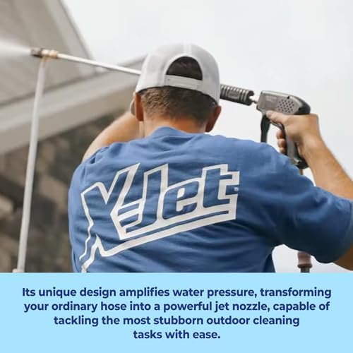 X-Jet M5 Nozzle Only #16 - Adjustable Long-Range External Injection Pressure Washing - From 0 to 60 Degree Spray Pattern - Replacement Nozzle for X-Jet M5 Kit- W/ 2000 to 4500 PSI 5-6.5 GPM - Image 7