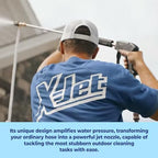 X-Jet M5 Nozzle Only #13 - Adjustable Long-Range External Injection Pressure Washing - From 0 to 60 Degree Spray Pattern - Replacement Nozzle for X-Jet M5 Kit- W/ 2000 to 4500 PSI 4-4.5 GPM - Image 7