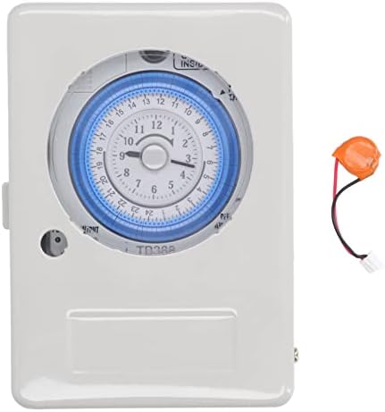 Fafeicy Mechanical Time Control Switch ABS Aluminum Alloy 24 Hour Timer AC100 240V Precise Power Scheduling for Water Heaters Street Lights Irrigation Home Industry - Image 6