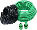 Garden supplies Garden Watering Hose 4/7mm 8/11mm 9/12mm PVC Micro Irrigation Pipe Drip Irrigation Tubing Sprinkler for Lawn Balcony Nozzle(Brown) by Unknown