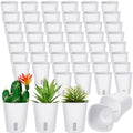 Ziliny 50 Pcs 3 Inch Self Watering Planters with Water Indicator by Ziliny
