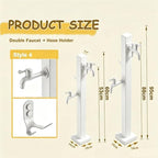Stainless Steel Water Dispenser Column Water Tap Antifreeze Hose Faucet - Image 2