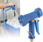High Pressure Spray Nozzle, Kitchen Cleaning Spray Head Multifunctional Cleaning Sprayer for Hotel Restaurant Kitchen Floor Car Washing (2pcs-20mm Male Thread) - Image 2