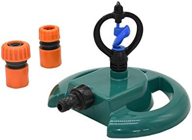 Quick Connect Garden Hose Lawn Rotating Sprinkler Garden Sprinkler Sprinkler With 1/2 3/4 Connector Garden Watering Water Irrigation Greenhouse 1P (Color : 3I4 hose) - Image 2