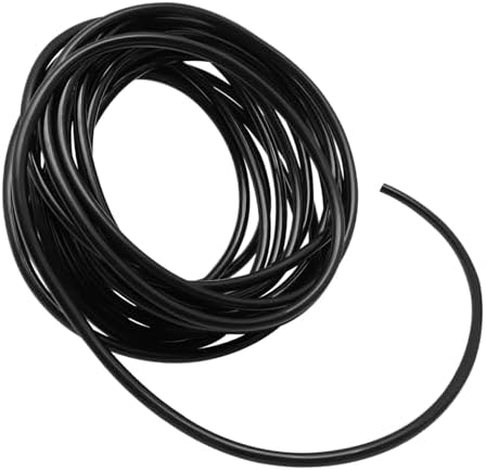 Flexible PVC Irrigation Tube, 10m Rollable Black Hose for Plants by Yardenfun