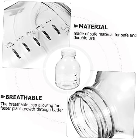 3pcs 650ml Glass Planting Jars with Lid for Mushrooms Xmas - Image 4