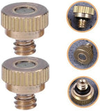 YARNOW 50pcs High Pressure Misting Nozzle Stainless Steel Atomizing Spray Nozzle for Garden Hose - Image 6
