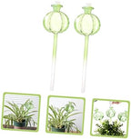2pcs Cactus Shaped Glass Self Watering Stakes for Plants - Image 6