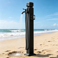 Outdoor Water Column Antifreeze Hose Faucet Stainless Steel Garden Water Tap for Patio Lawn Irrigation Washing, Yard Hydrant Water Feature Fountain Water Dispenser(Style 3,Height: 60cm/23.6in) by Gaommini