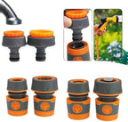 5PCS 1/2" 3/4" Garden Hose Quick Connector for Repair Extender Water Tube Joint 12mm 16mm Irrigation Pipe Coupling Adapter(B-5PCS) - Image 3