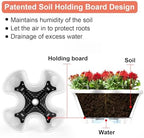 GameXcel Vertical Planter Tower - 7 Tier Stackable Garden Planters with Wheels and Tools Plant Pots for Strawberry Herb Flower and Vegetable Indoor Outdoor Use White - Image 2