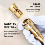 GENMAX GMNGK 25 Ft 1/2 Inch CSA-Certified Natural Gas Hose with Quick-Connect Fittings for Most Generators, BBQs, Grills & NG Appliances - Image 6