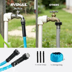 25FT RV Drinking Water Hose, 5/8" Food Grade Rubber Fresh Water Hose, Lead & BPA Free, Kink-Resistant, Leak-Free Potable Water Hose for RV, Camper, Trailer, Garden - Image 7