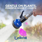 Underhill RainPro™ Gentle Spray Nozzle w/valve - Professional Soft Rain Shower Hose Nozzle with 3 Pattern Options – Unbreakable commercial quality for Gardens, Nurseries & Greenhouses - Image 6