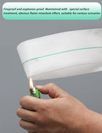 Heavy Duty Canvas Lay Flat Hose - 98.4ft High Pressure Water Hose for Agriculture, Irrigation, Gardening & Fire Protection - Durable, Lightweight, 3.2cm Wide - Image 5