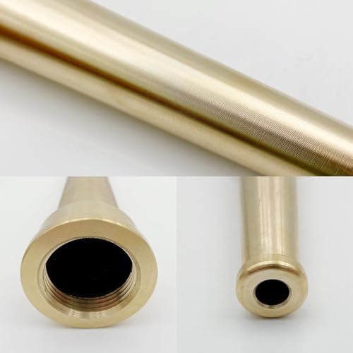 Brass Fire Equipment, Plain Hose Nozzle, 1-1/2" NPSH (NPT), 10" Length, 1/2" Orifice (1.5" NPSH/NPT) - Image 6