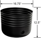 Liberty Garden 1918 100' Matte Black Hose Pot - Image 3