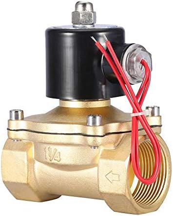 DN32 AC 220V 1-1/4" IP65 2 Position 2 Way Brass Solenoid Valve Normally Closed Electric Valve - Image 6